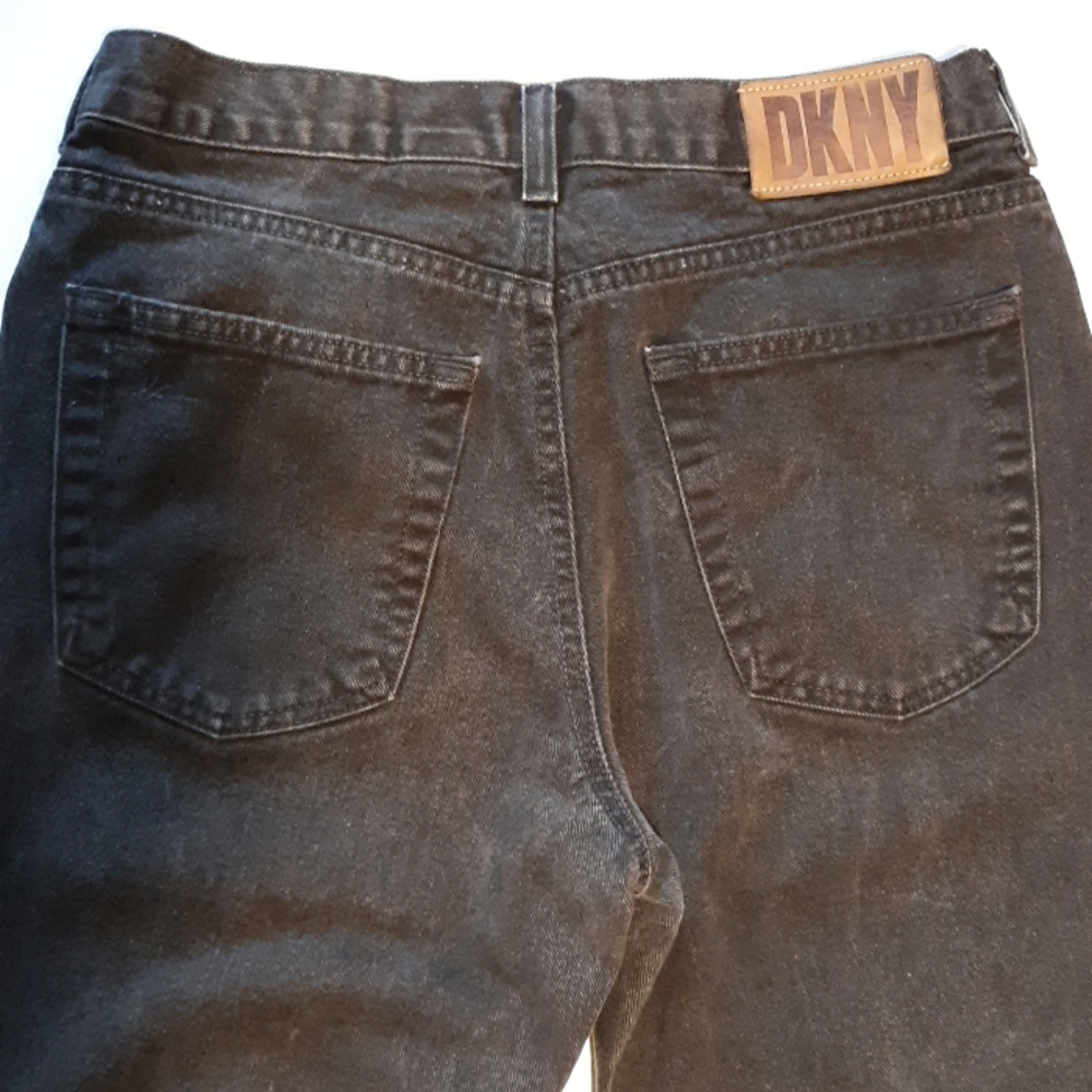 ⬇️$28 Vintage DKNY jeans women's 12 black